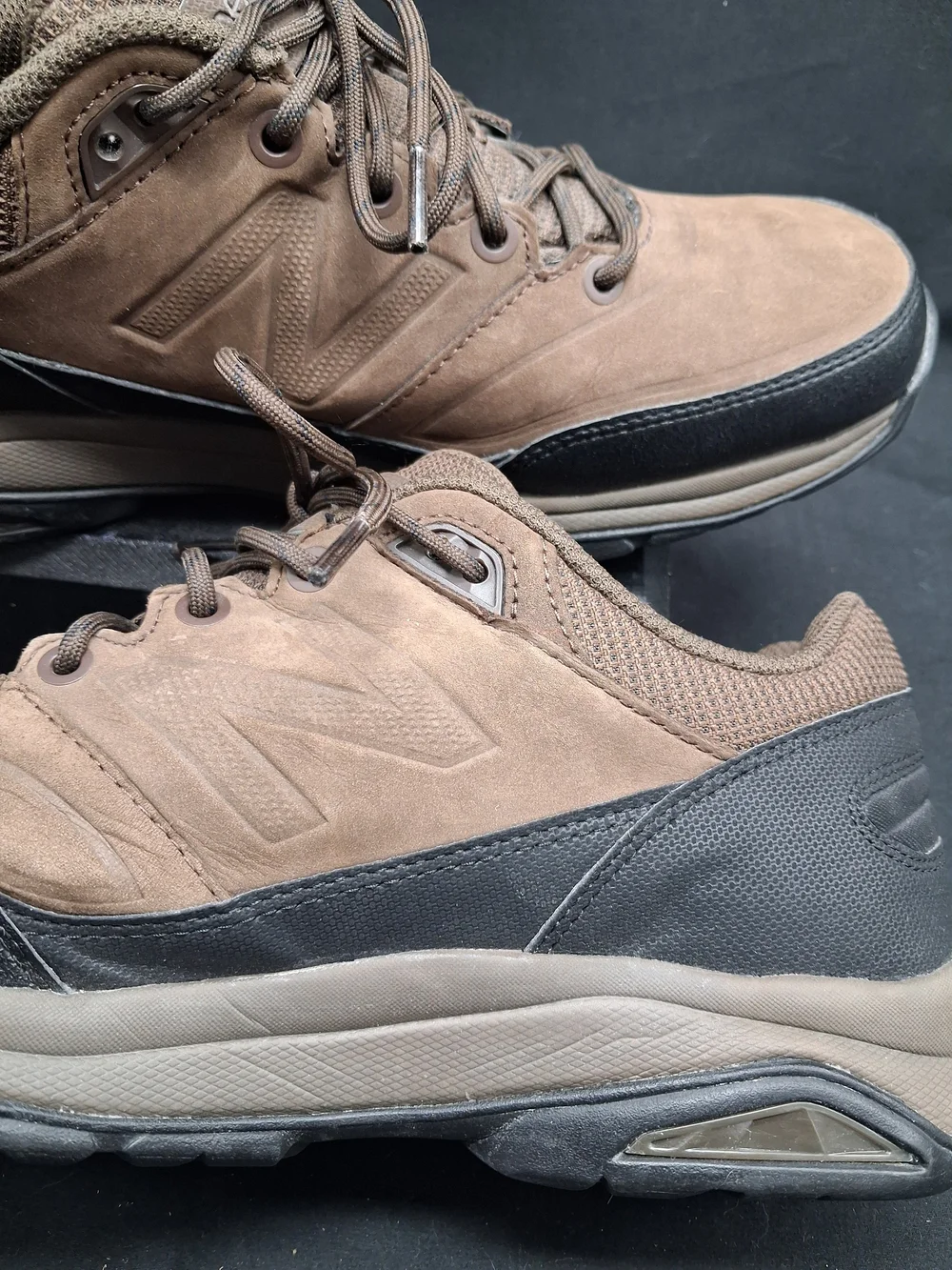 New Balance MW1300DD Men's Brown Leather Walking/Hiking Waterproof Shoes